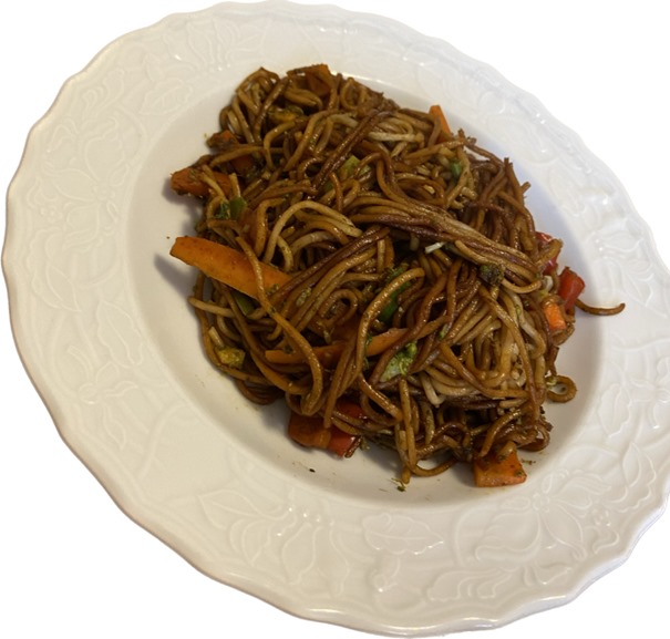 Nudelpfanne nach chinesischer Art