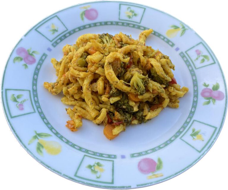 Spätzle-Gemüsepfanne
